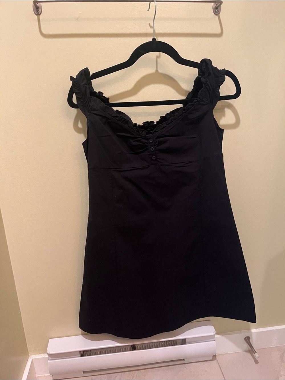 Brandy Melville Black Mini Dress - One Size